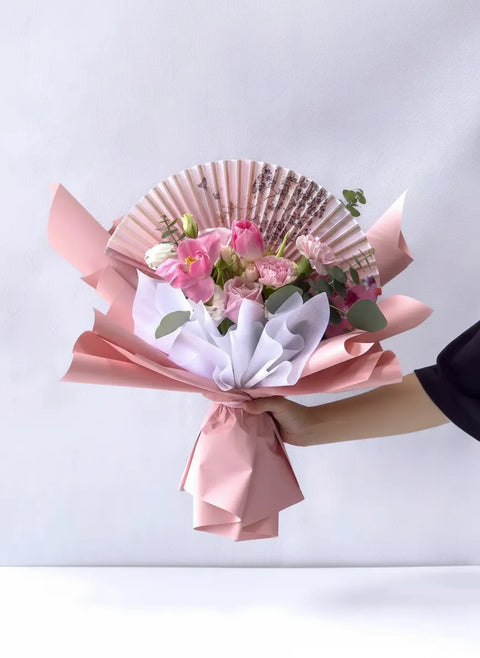 Marina Bay Prosperity Fan (Sugar Sweet)