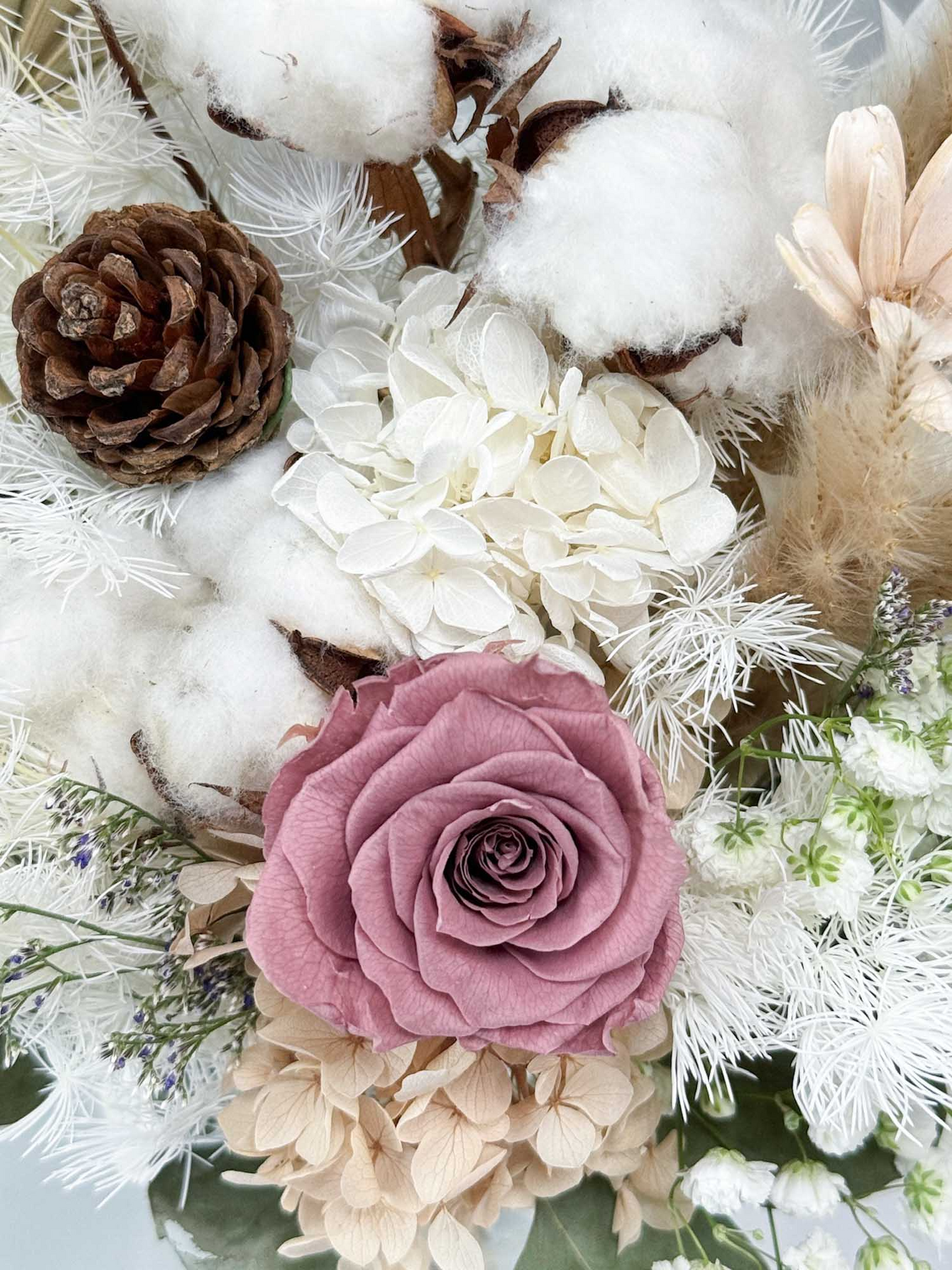 Bohemian Breezy Bayfront Vase (Milktea)