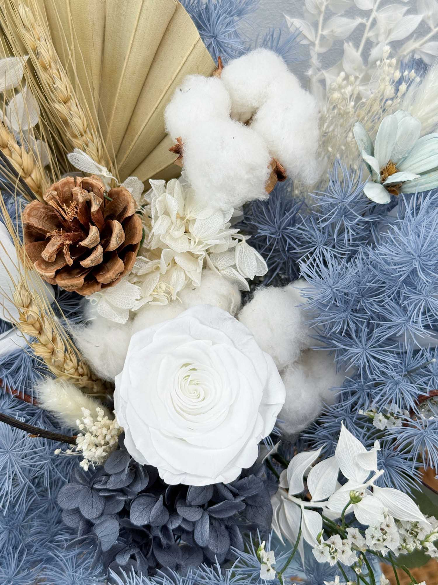 Bohemian Breezy Bayfront Vase (Sapphire)