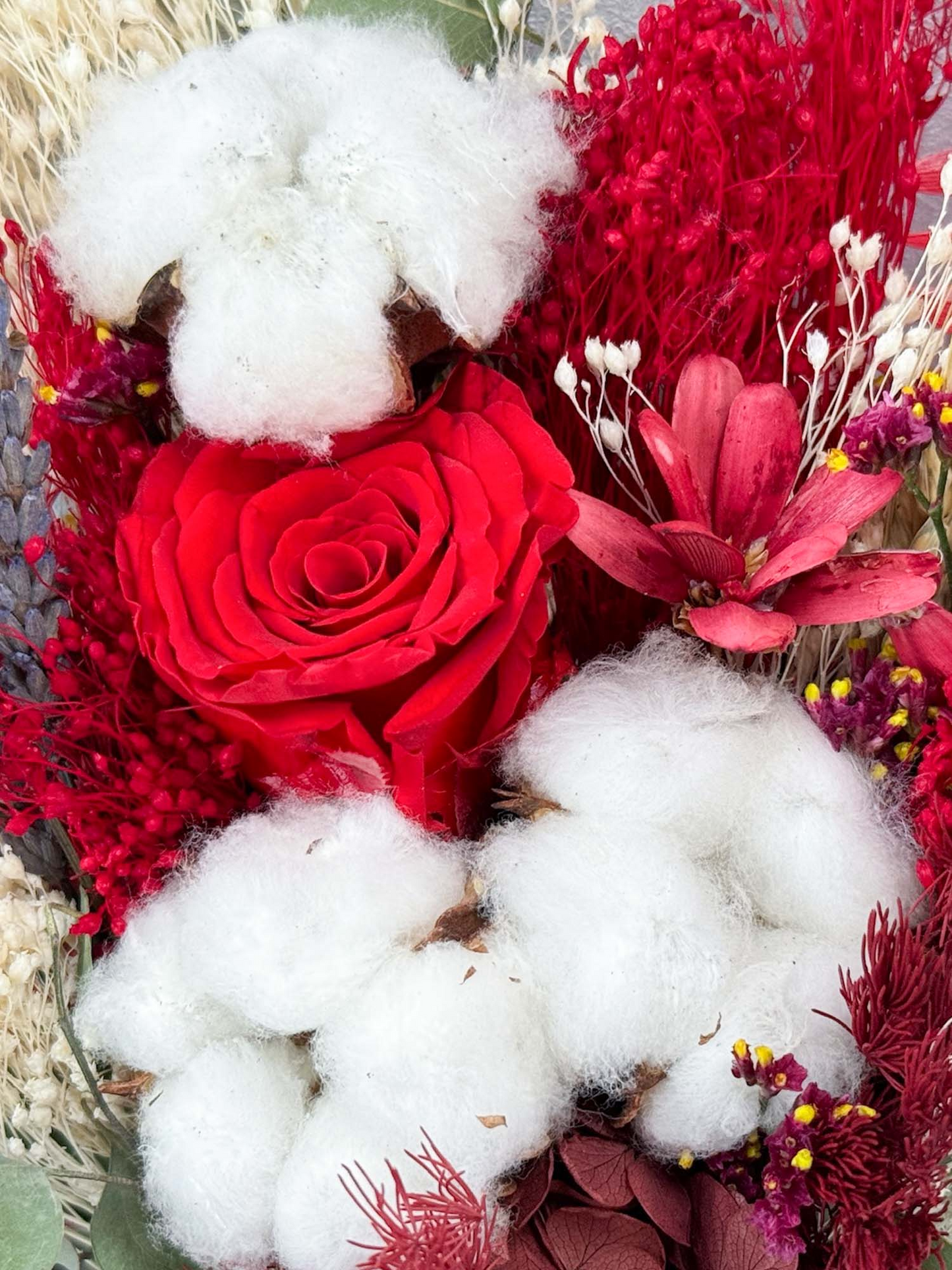 Breezy Bayfront Frontal Bridal Bouquet (Red)