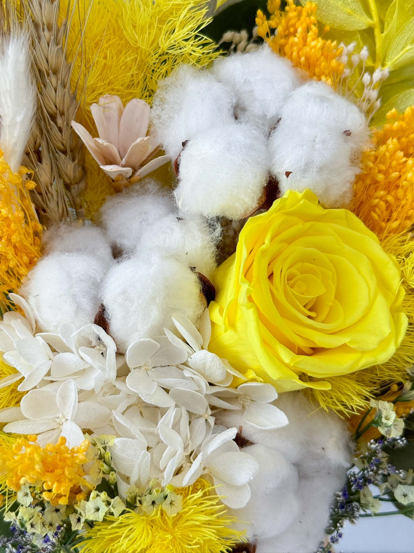 Breezy Bayfront Frontal Bridal Bouquet (Yellow)