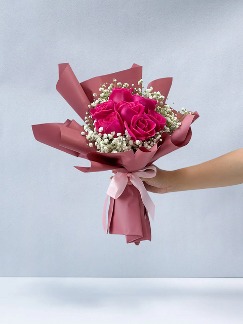 玫瑰莱佛士 (亮粉色)