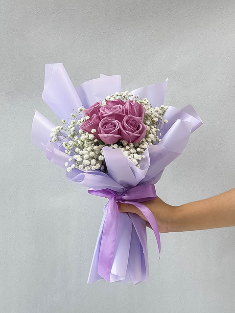 Rosy Raffles (Purple)