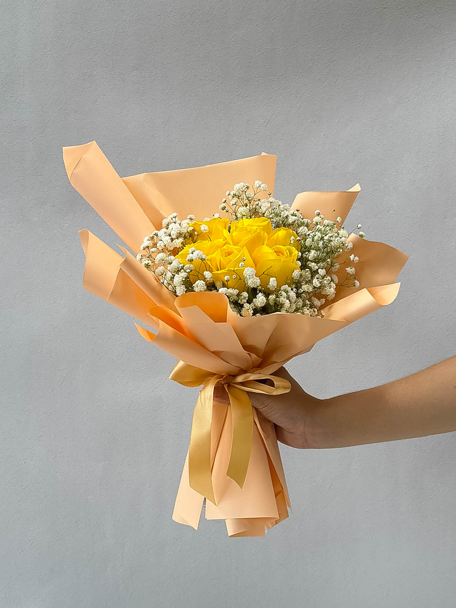 Rosy Raffles (Yellow)