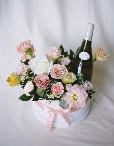 Boite De Fleur White Wine