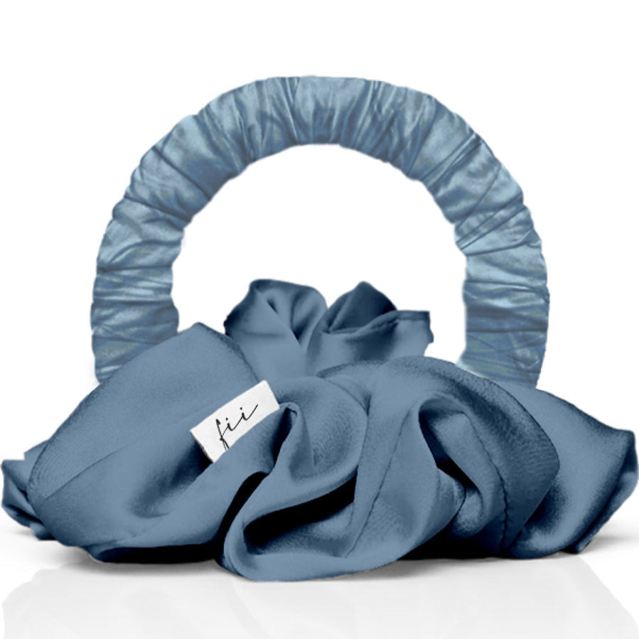 Heatless Cloud Curler in Moonlight Blue (Thin Curl)