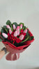 10 Pink Tulip Hand Bouquet