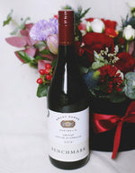 Boite De Fleur Red Wine