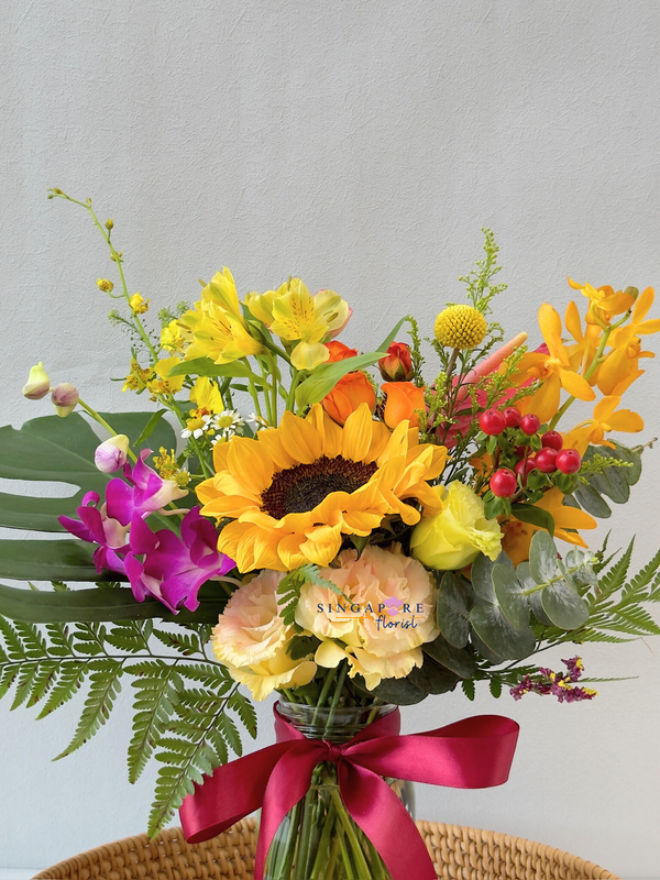 生态甘榜鲜花花瓶