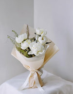 Hainanese Heirloom Haze premium white peonies Singapore delivery