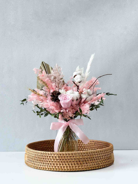 Bohemian Breezy Bayfront Vase (CottonCandy)