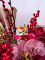 兰花狮子绽放（恭喜）