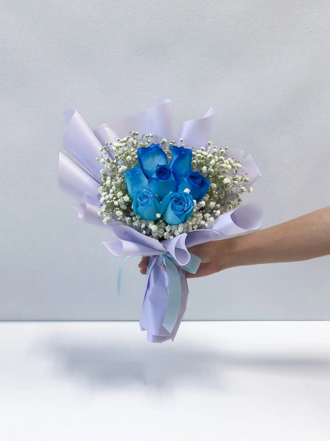 玫瑰莱佛士（蓝色）