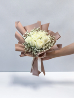 Rosy Raffles (White)