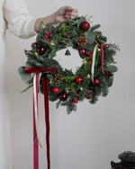 Dasher Christmas Wreath