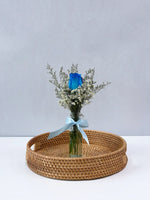Single Rosy Raffles (Blue)