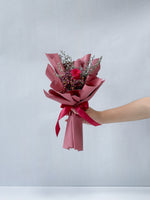 Single Rosy Raffles (Hot Pink)