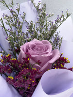 单人玫瑰色莱佛士（紫色）