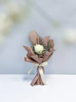 单支玫瑰色莱佛士（白色）