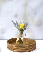 单支玫瑰色莱佛士（黄色）