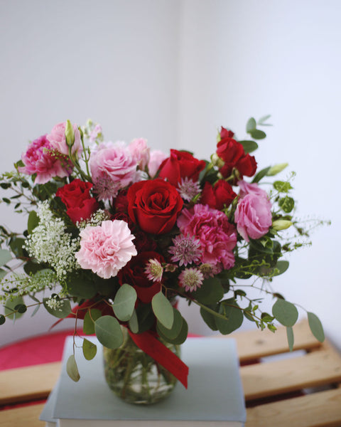 天鹅绒饰物花瓶