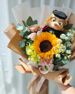 Coffee O'Clock Hand Bouquet - View 3 | Windflower Florist