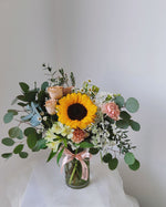 Coffee O'Clock Hand Bouquet by Windflower Florist Singapore