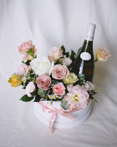 Boite De Fleur White Wine